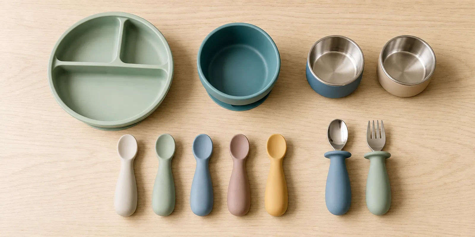Cover Image for The Best Baby Plates, Bowls, and First Spoons