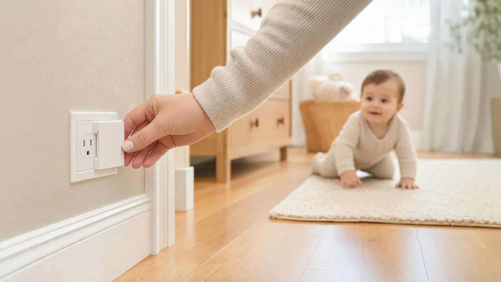 Cover Image for The Best Outlet Covers and Plug Protectors for Baby-Proofing